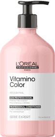 L`Oréal Serie Expert - Acondicionador VITAMINO COLOR RESVERATROL Cabellos Teñidos 750 Ml