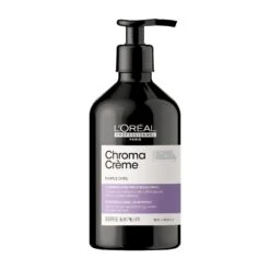 L`Oréal Serie Expert - Champú Chroma Crème VIOLETA (antiamarillo) 500 Ml