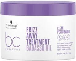 Schwarzkopf Bonacure - Mascarilla FRIZZ AWAY Cabellos Rebeldes 500 Ml