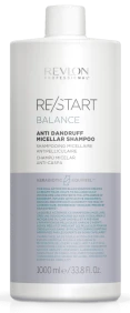 Revlon Restart - Champú Micelar BALANCE (Anti-dandruff) Anticaspa 1000 Ml