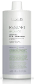 Revlon Restart - Champú Micelar BALANCE (Purifying) Antigrasa 1000 Ml