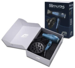 Parlux - Secador DIGITALYON Azul 2400 Watios + Difusor Magic Sense