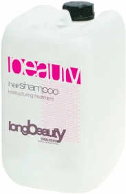 Long Beauty - Garrafa Champú YOGUR Y LECHE Para Cabellos Secos Y Opacos 10000 Ml