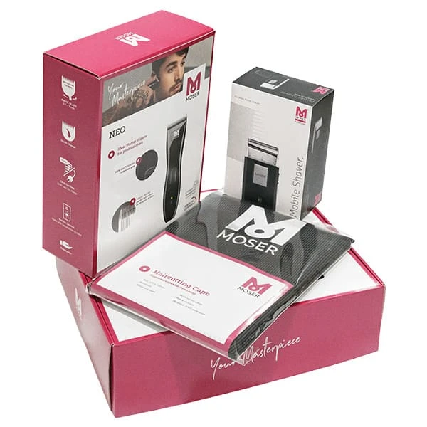 Moser - Pack Máquina Cortapelo NEO Negra + Afeitadora MOBILE SHAVER + Capa De Corte 3 Moser - Pack Máquina Cortapelo NEO Negra + Afeitadora MOBILE SHAVER + Capa De Corte