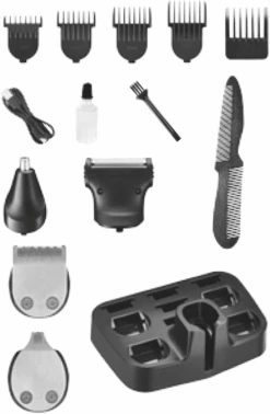 Ragnar - Máquina Cortapelo Retoques K-3300 Con Batería (07907) -Estiloy Cabelle 13314 foto1