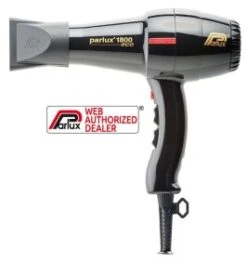 Parlux - Secador De Pelo 1800 ECO Negro 1420 Watios