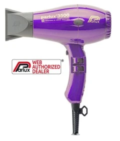 Parlux - Secador De Pelo 3500 SUPERCOMPACT IONIC Violeta 1960 Watios