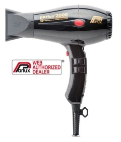 Parlux - Secador De Pelo 3500 SUPERCOMPACT IONIC Negro 1960 Watios