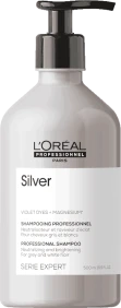 L`Oréal Serie Expert - Champu SILVER Cabellos Blancos (anti Amarillo) 500 Ml 3 L`Oréal Serie Expert - Champu SILVER Cabellos Blancos (anti Amarillo) 500 Ml