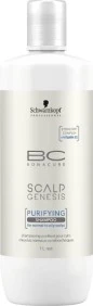 Schwarzkopf Bonacure - Champú Antigrasa SCALP GENESIS Purificante (Purifying) 1000 Ml