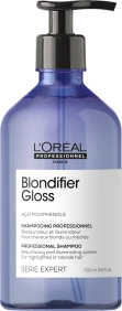L`Oréal Serie Expert - Champú BLONDIFIER Gloss Iluminador Rubios 500 Ml